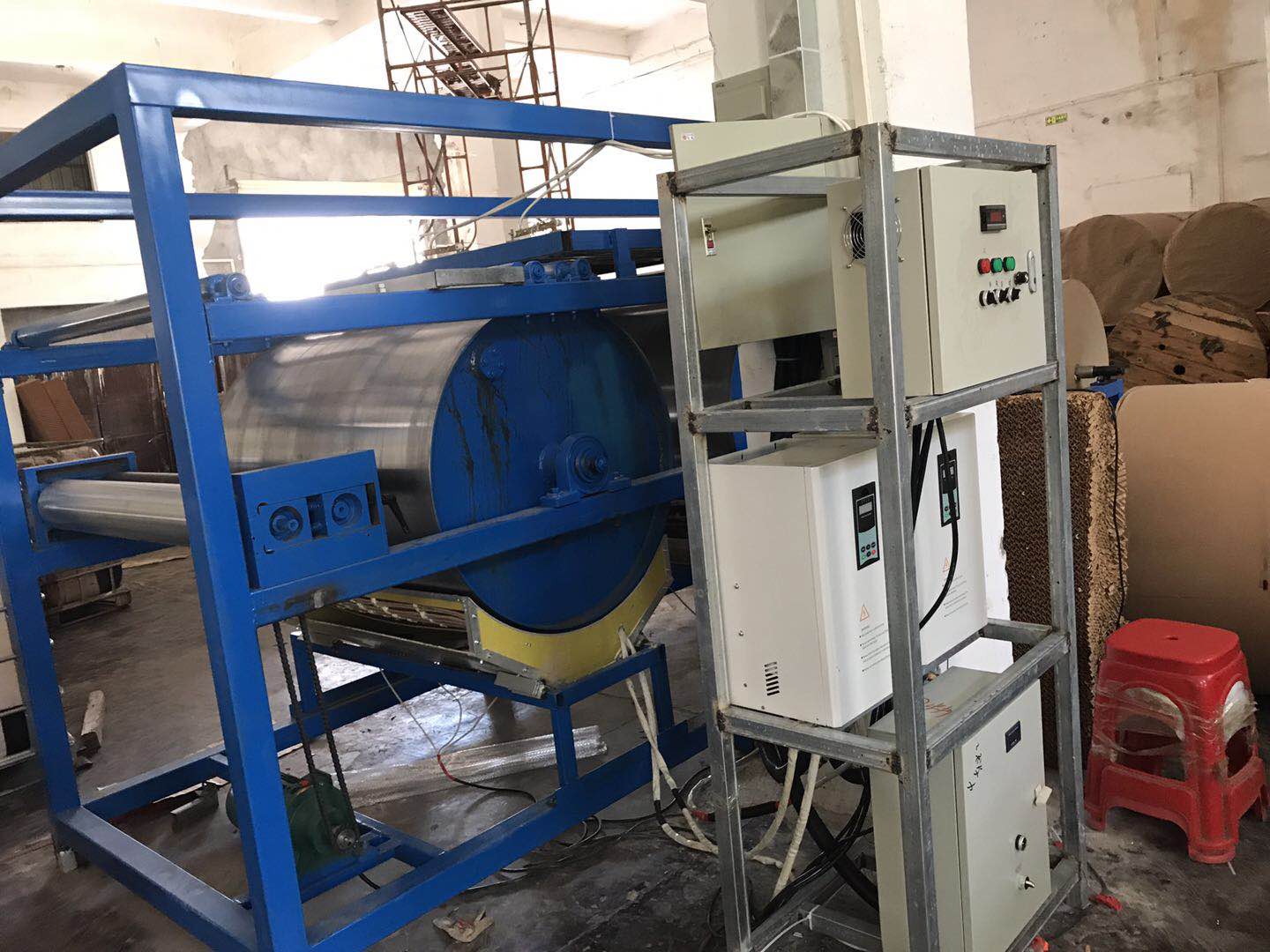 濕簾滾筒電磁感應加熱線圈